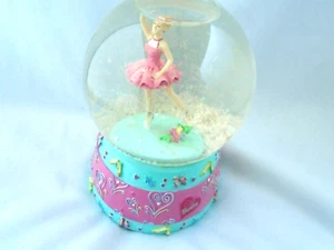 Barbie Ballerina Dancer Musical Snow Globe - Picture 1 of 3