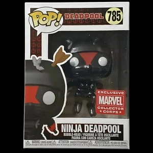 ¡Funko Pop + Protector! Marvel #785 Ninja Deadpool (MCCC) - Imagen 1 de 12