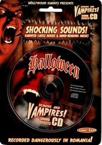Halloween Demons & Vampires Sound Effects CD by Hollywood Haunts - Imagen 1 de 1