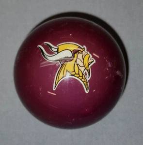 MINNESOTA VIKINGS - POOL BALL NFL BRUNSWICK CHALK THE GAME ROOM STORE NJ - Picture 1 of 1