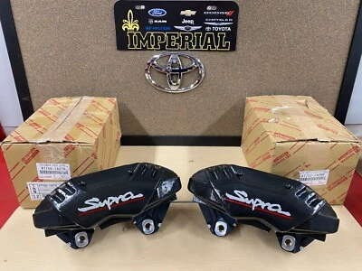 1993-1998 TOYOTA MK4 SUPRA 3.0L TWIN TURBO NEW OEM GENUINE FRONT BRAKE CALIPERS - Image 1 of 4