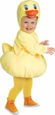 Childs Rubber Ducky Costume - Fancy Dress Book Week Toddlers Easter Duck Chicken