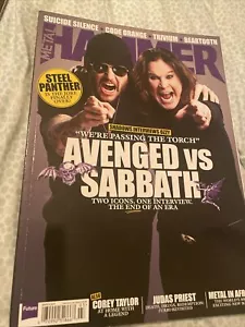 Metal Hammer Magazine 2017 Avenged Sevenfold Ozzy Osbourne Black Sabbath - Picture 1 of 1