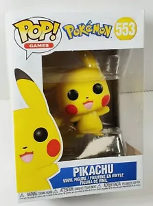 NEW 2019 Funko Pop! Games Pokemon Pikachu #553 Vinyl Figure 3.75in - Picture 1 of 8