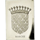 [#715678] France, Médaille, Les Armoiries des Provinces de France, Marche, 1976,