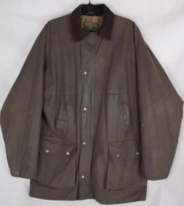Walker And Hawkes Men’s Sz XL Wax Unpadded Benson Jacket Hiking Hunting *READ - Picture 1 of 22