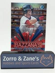 Travis Bazzana  2025 Bases Loaded Cards Chrome Insert #HS-7 Guardians - Picture 1 of 2
