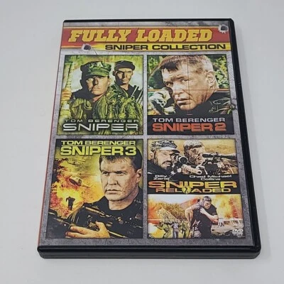Sniper 1 / Sniper 2 / Sniper 3 / Sniper: Reloaded DVD Collection Tom Berenger - Image 1 of 3