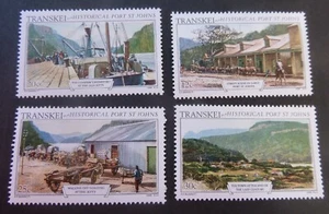 Transkei 1986 Historic Port St Johns ship SG180/3 MNH UM unmounted mint - Imagen 1 de 1