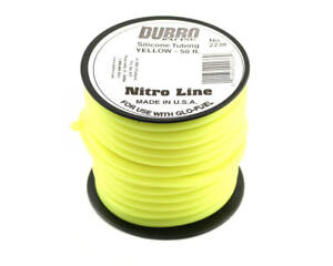 DuBro "Nitro Line" Silicone Fuel Tubing (Yellow) (50') [DUB2238]