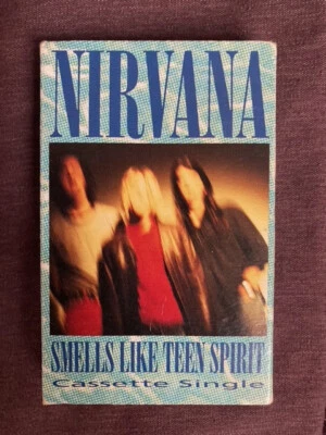 NIRVANA SMELLS/EVEN 1991 GEFFEN DGCCS-19050 CASSETTE SINGLE EXCELLENT  - Image 1 of 4