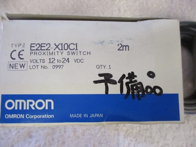 NIB Omron Proximity Switch   E2E2-X10C1 - Image 1 of 3