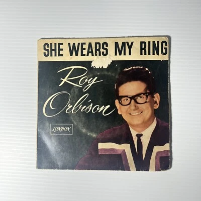 Roy Orbison ORIG OZ EP She wears my ring   London Monument Records Rare EZA7579 - Image 1 of 4