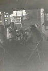 Drinking Beer at Apoka Lake Florida Campground 1951 Vintage Snapshot Photo 