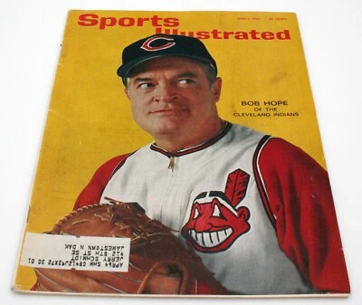 Vintage Sports Illustrated June 3, 1963 w/ Bob Hope of the Cleveland Indians - Image 1 of 2