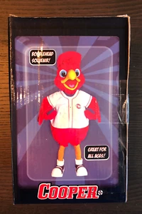 OKLAHOMA CITY REDHAWKS COOPER BASEBALL MASCOT PACIFIC COAST LEAGUE BOBBLEHEAD - Picture 1 of 5