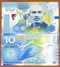 Kamberra, 10 Numismas, 2017, New Redesigned Basic Series, UNC > Whale