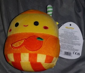 Squishmallows Mystery Squad duftender Marcos Orangensaft 6 Zoll Plüschtier Stofftier - Bild 1 von 5