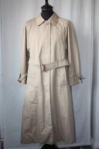Vintage Aquascutum Beige Trench Regen Mantel Gr. Medium Classic Mod Revival - Bild 1 von 17