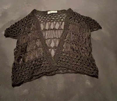 Chaleco tejido Bellissima negro - Usado Foto 1 de 3