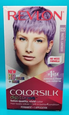 Tinte para el cabello Revlon Colorsilk Digitones 92D pastel lavanda nuevo en caja Foto 1 de 4