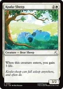 Koala-Sheep C 80 Non-Foil MTG TLE Magic - Picture 1 of 1