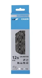 Shimano Fahrrad Kette Fahrradkette CN-M8100 126 Glieder 12 fach inkl. Quicklink - Bild 1 von 1