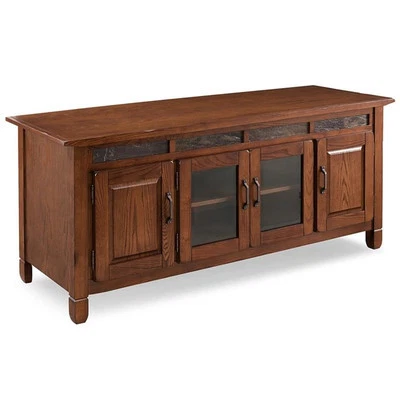 Leick Riley Holliday 60" TV Stand in Rustic Autumn - Image 1 of 4