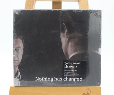 DAVID BOWIE "THE VERY BEST OF BOWIE NOTHING HAS CHANGED" SEALED 3 CD SET DIGIPAK - Bild 1 von 3