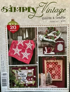 Simply Vintage Quilts & Crafts Magazine Summer 2018 #27 - Picture 1 of 1