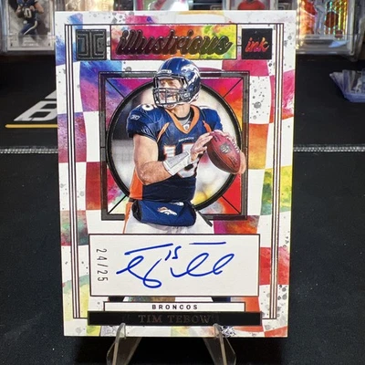 2025 Panini Impeccable Tim Tebow Illustrious Ink On Card Auto /25 🔥 - Image 1 of 2