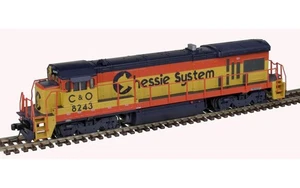 Atlas 40005442 N Scale Chessie System GE B30-7 Locomotive 8243 (Analog DC) - Picture 1 of 1
