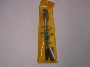 Greenlee Vintage Expansive Bit No 4 - 7/8"-3" Made in USA - In Original Box - Picture 1 of 3