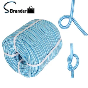 Cuerda trenzada azul y blanca 1/2 "x 200'24 hilo para camping vela columpio - Imagen 1 de 6