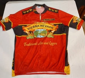 iQ Pearl Izumi Red Sierra Nevada XL Cycling Jersey - Picture 1 of 4