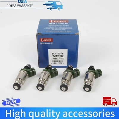 4x Inyectores de combustible Denso para Toyota Camry 1992-2000 2,0 L 2,2 L I4 23250-74100 Foto 1 de 4
