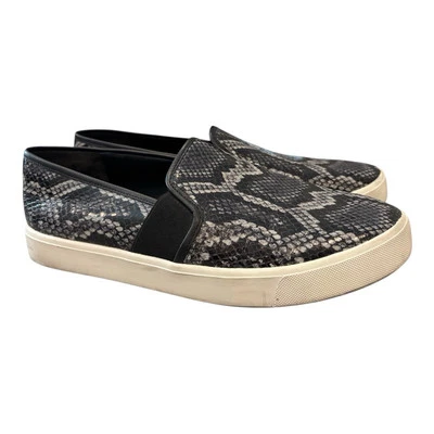 Vince Women’s Blair Snakeskin Leather Slip On Shoes Size 9.0 M - Image 1 of 4