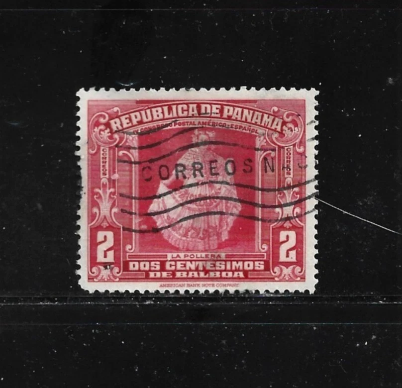 Sello de Panamá Scott # 280-2c-usado/VLH-NG-1936 Foto 1 de 1