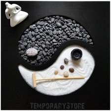 GIARDINO ZEN YIN YANG 30x30x1 cm