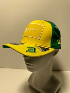 Gorra de béisbol Renault F1 Ricciardo #3 Team verde amarillo New Era nueva gorra de patrocinador - Imagen 1 de 3