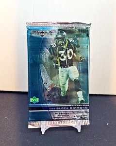 1999 UPPER DECK BLACK Diamond NFL Hobby PACK Ricky Williams Holt McNabb RC - Picture 1 of 3