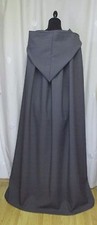 LARGE GREY HOODED CAPE/CLOAK  GANDALF - HOBBIT- GHOST