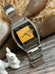 AUTHENTIC RICOH AUTOMATIC CRYSTAL JAPAN MEN'S RARE 21 JEWELS R-31 VINTAGE WATCH - Picture 1 of 24