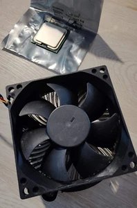 Intel CORE 2 DUO E7400 2.8GHz CPU Processor & Heatsink Cooler Fan - LGA 775 - Picture 1 of 6