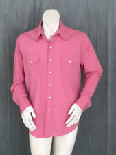 Vintage Western Shirt - Light Pink by Modes San Francisco - Men's Extra Large 