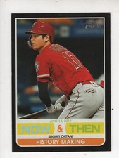 2020 Topps Heritage High Number SHOHEI OHTANI Now and Then #NT-7