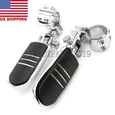 Шоссейные ножные опорные зажимы для Honda Rebel 250 300 500 Shadow Spirit 750 1100 - Изображение 1 из 4