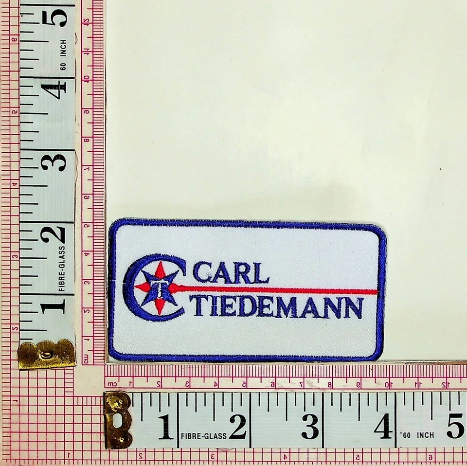 Carl Tiedemann Vest Jacket Hat Patch Crest Badge - Image 1 of 1