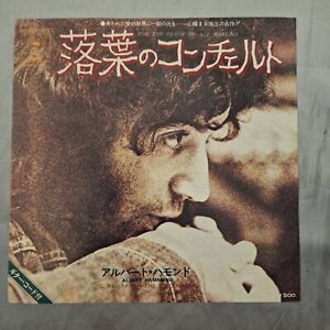 ALBERT HAMMOND For The Peace Of All Mankind Japan 45 Picture Sleeve 7" Vinyl EX