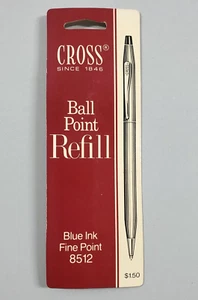 Vintage Cross Ball Point Point Refill BLUE Fine Point 8512 NIP - Picture 1 of 4